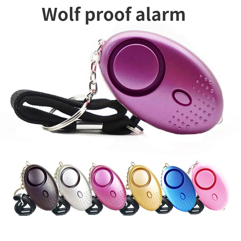 130dB Anti-wolf Girl Child Wom - Personal Alarm Keychain บทวิจารณ์และราคา