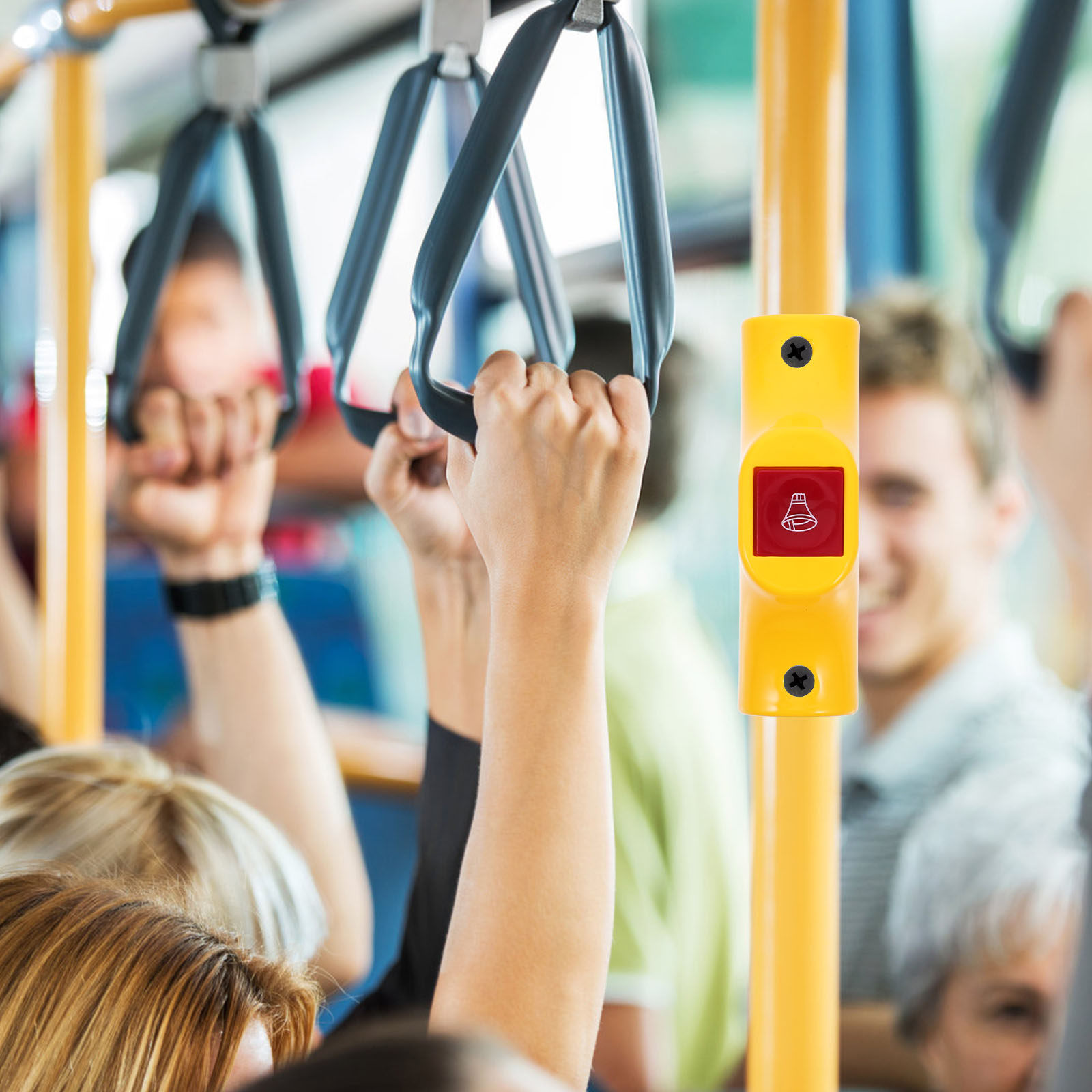 Bus Stop Bell Button Waterproo - Door Stop Alarm บทวิจารณ์และราคา