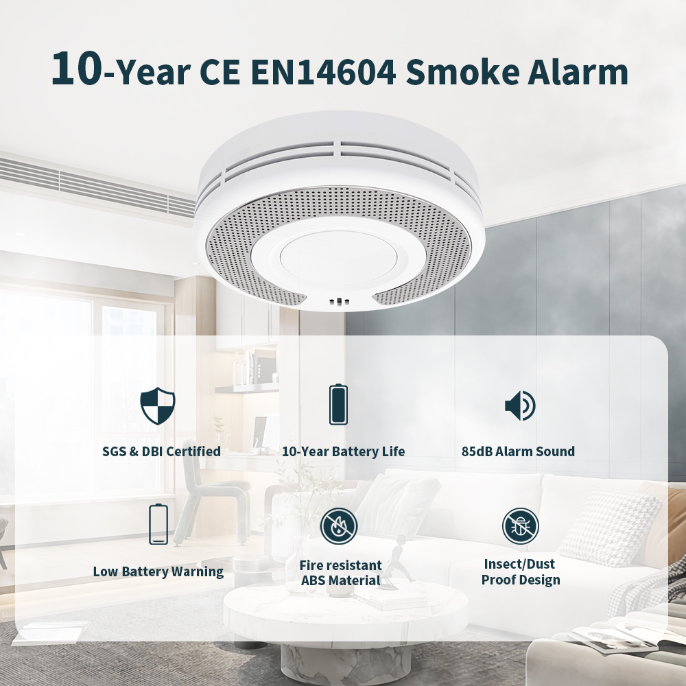 Standalone Smoke Alarm, Smoke  - Smoke Detector Interconnected บทวิจารณ์และราคา