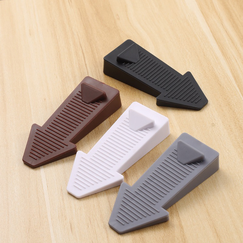 Arrow Shaped Non Slip Rubber D - Door Stop Alarm บทวิจารณ์และราคา