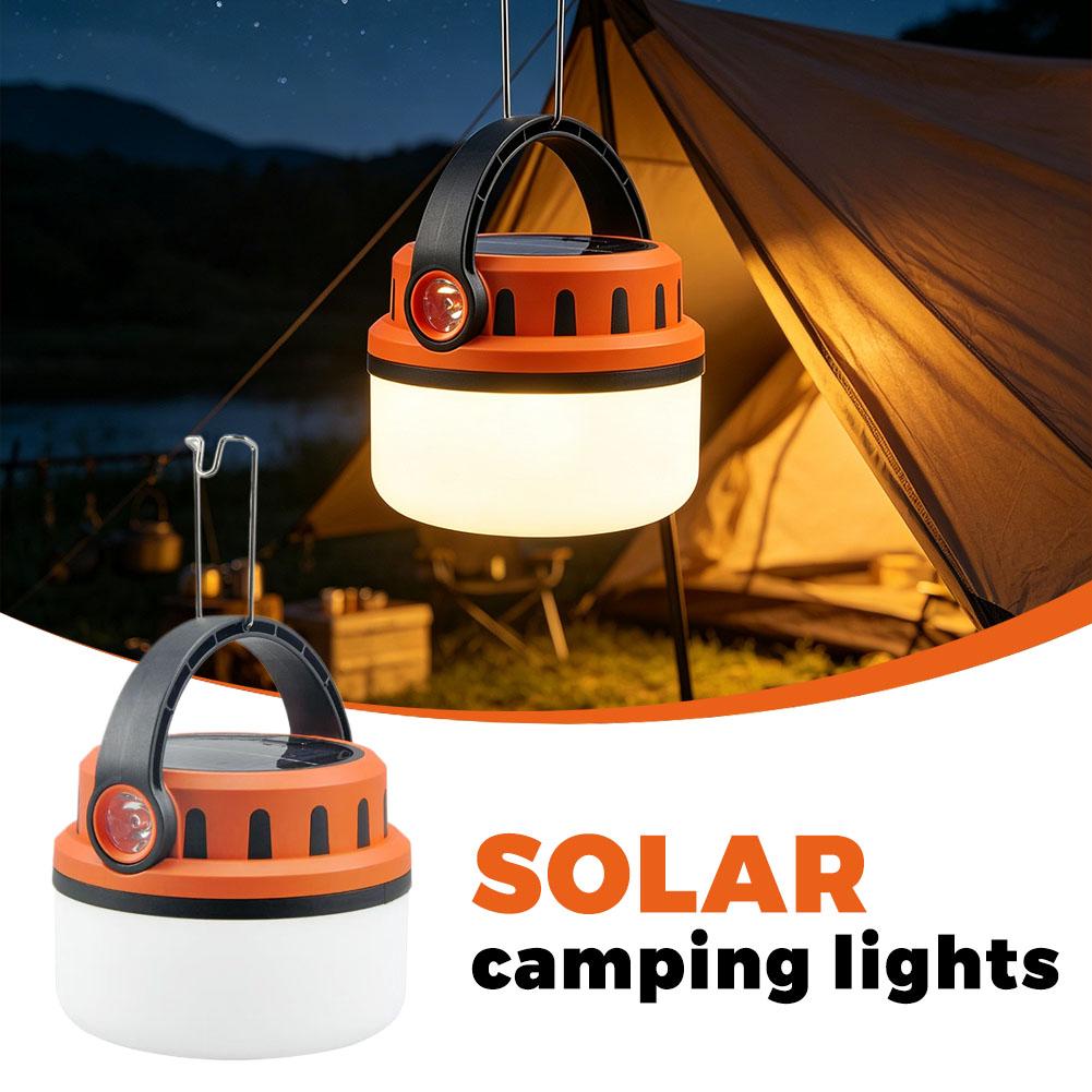 Solar Rechargeable Camping Lan - Power Outage Light บทวิจารณ์และราคา