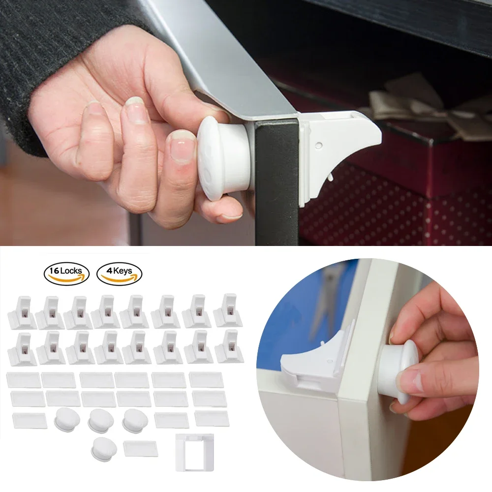 Baby Safety Lock Invisible Loc - Medicine Cabinet Lock บทวิจารณ์และราคา